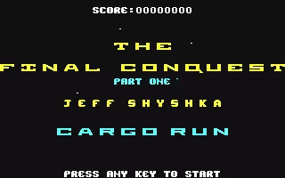 jeu Final Conquest, The - Cargo Run jeu Final Conquest, The - Cargo Run
