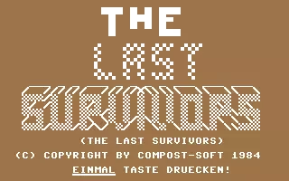 jeu Last Survivors, The