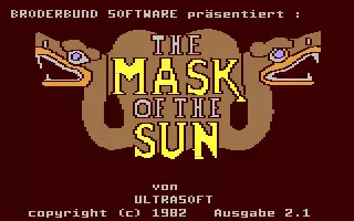 jeu Mask of the Sun, The - Das Geheimnis der Aztekenmaske