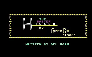 jeu Master Hacker, The jeu Master Hacker, The