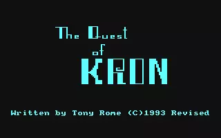 jeu Quest of Kron, The