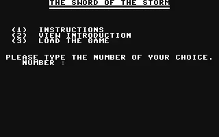jeu Sword of the Storm, The jeu Sword of the Storm, The