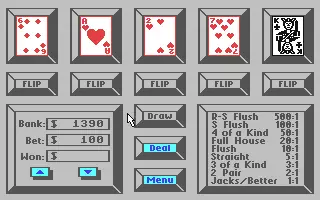 jeu Star Video Poker