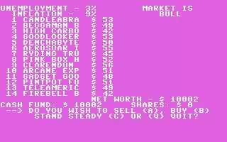 jeu Wall Street Trader jeu Wall Street Trader