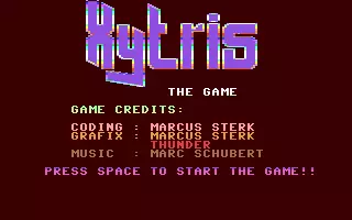 jeu Xytris - The Game