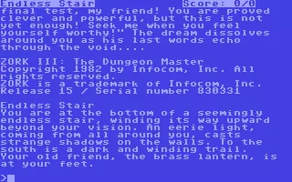ROM Zork III - The Dungeon Master