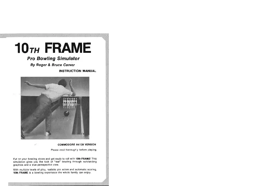 manual for 10th Frame