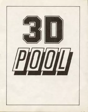 manual for 3D Pool