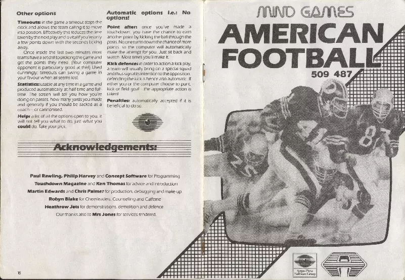 manual for American Football