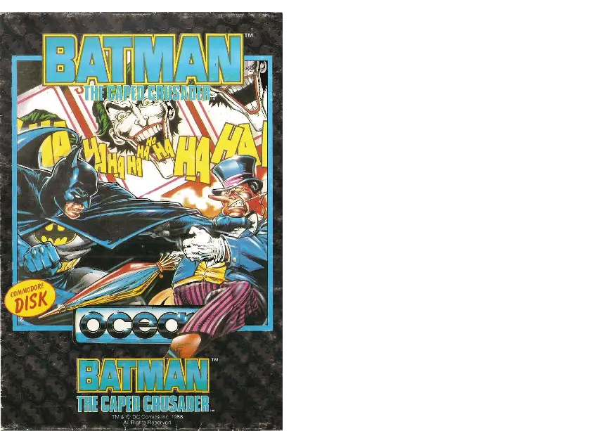 manual for Batman - The Caped Crusader