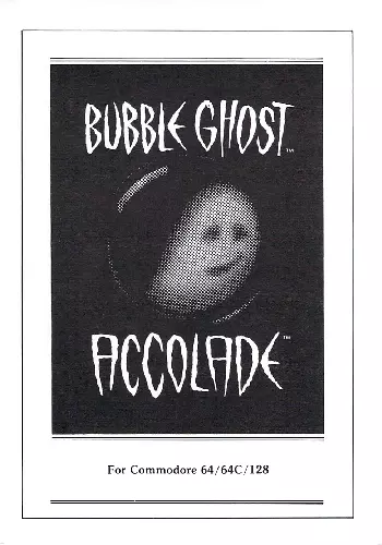 manual for Bubble Ghost