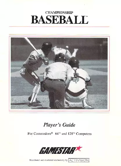 manual for Championship Baseball