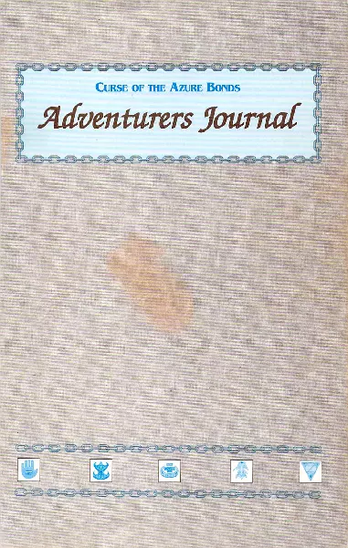 manual for Curse of the Azure Bonds
