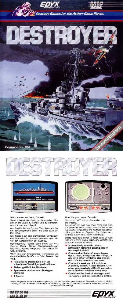 manual for Destroyer