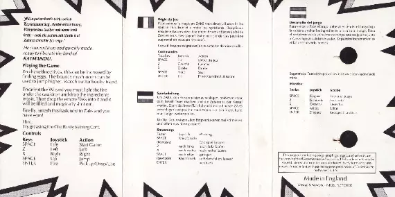manual for Dizzy - The Ultimate Cartoon Adventure