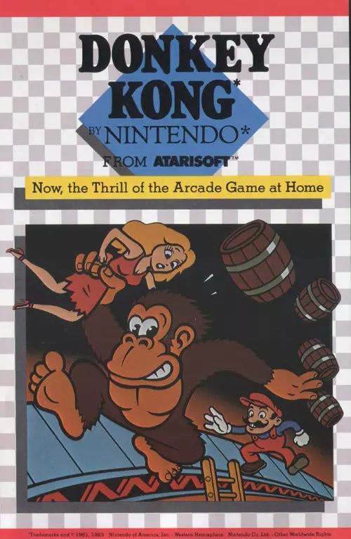 manual for Donkey Kong