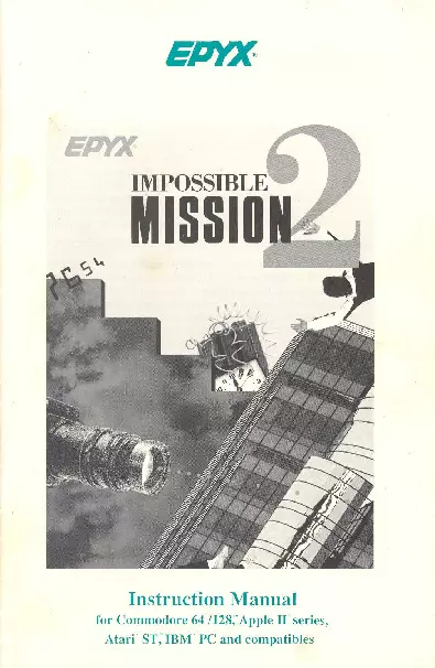 manual for Impossible Mission II