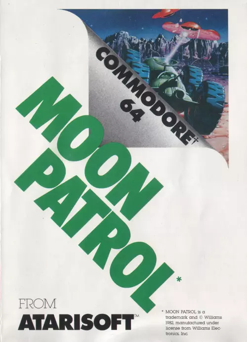 manual for Moon Patrol