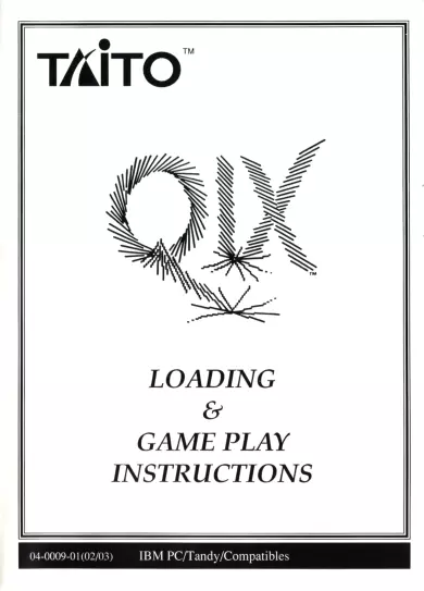 manual for Qix