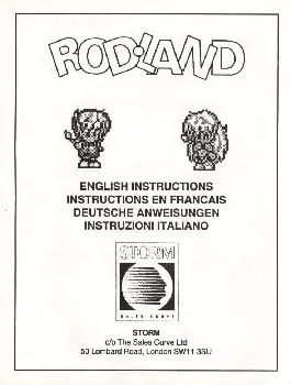 manual for Rodland