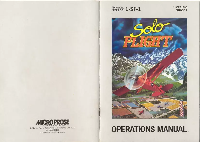 manual for Solo Flight