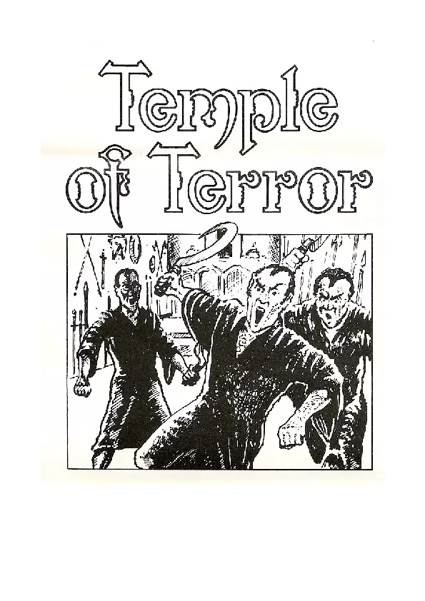 manual for Temple of Terror