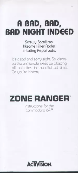 manual for Zone Ranger