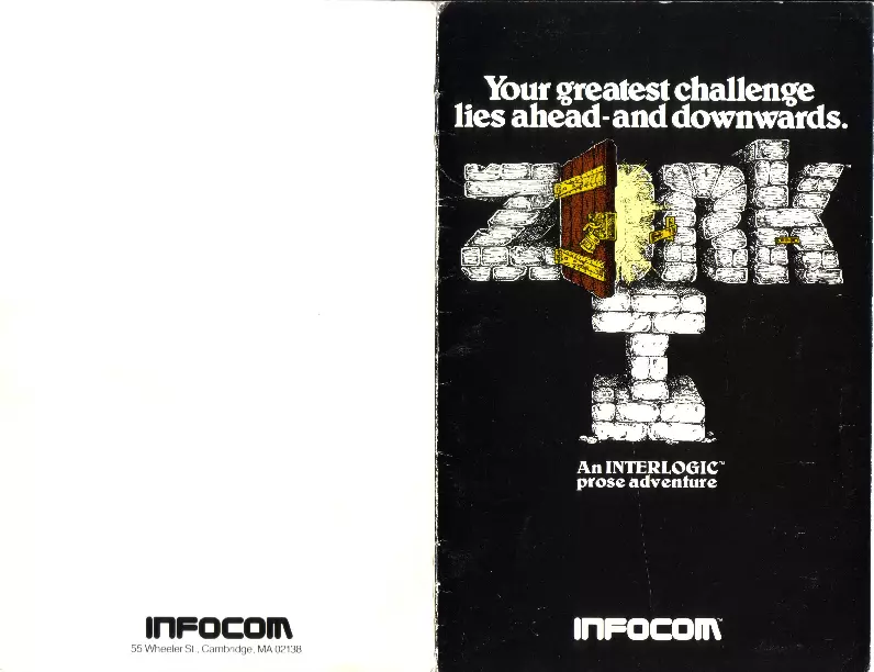 manual for Zork