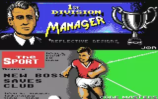 Image n° 4 - screenshots  : 1st Division Manager