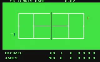 Image n° 1 - screenshots  : 2D Tennis Game