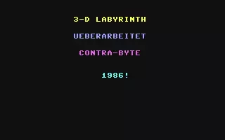 Image n° 2 - screenshots  : 3-D Labyrinth