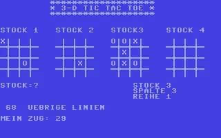 Image n° 3 - screenshots  : 3-D Tic Tac Toe