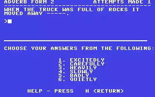 Image n° 1 - screenshots : Adverb Forms 2 Image n° 1 - screenshots : Adverb Forms 2