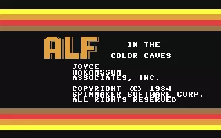 Image n° 3 - screenshots  : Alf in the Color Caves