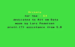 Image n° 9 - screenshots : Archer Image n° 9 - screenshots : Archer