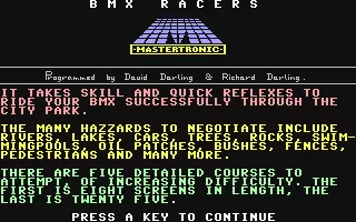 Image n° 9 - screenshots  : BMX Racer