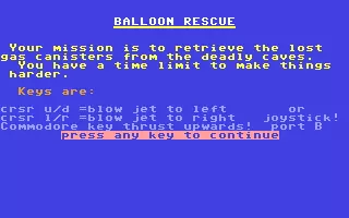 Image n° 5 - screenshots  : Balloon Rescue