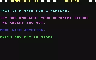 Image n° 4 - screenshots  : Boxing