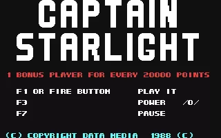 Image n° 3 - screenshots  : Captain Starlight