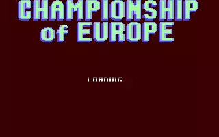 Image n° 2 - screenshots  : Championship of Europe