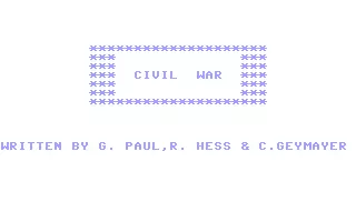 Image n° 2 - screenshots  : Civil War