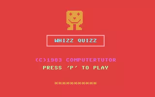 Image n° 2 - screenshots  : Clever Clogs - Whizz Quiz