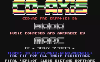 Image n° 2 - screenshots : Co-Axis Image n° 2 - screenshots : Co-Axis