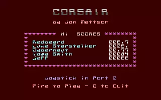 Image n° 2 - screenshots : Corsair Image n° 2 - screenshots : Corsair