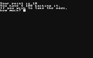 Image n° 7 - screenshots : Craps Image n° 7 - screenshots : Craps