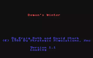 Image n° 3 - screenshots  : Demon's Winter