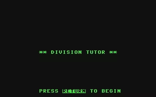 Image n° 2 - screenshots  : Division Tutor