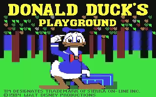 Image n° 4 - screenshots  : Donald Duck's Playground