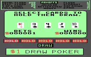 Image n° 12 - screenshots  : Draw Poker