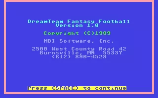 Image n° 3 - screenshots  : DreamTeam Fantasy Football